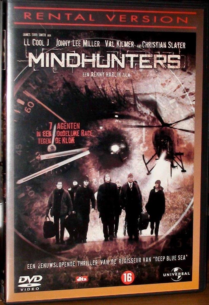 dvd mindhunters, Vanaf 16 jaar, Ophalen of Verzenden, Zo goed als nieuw, Detective en Krimi