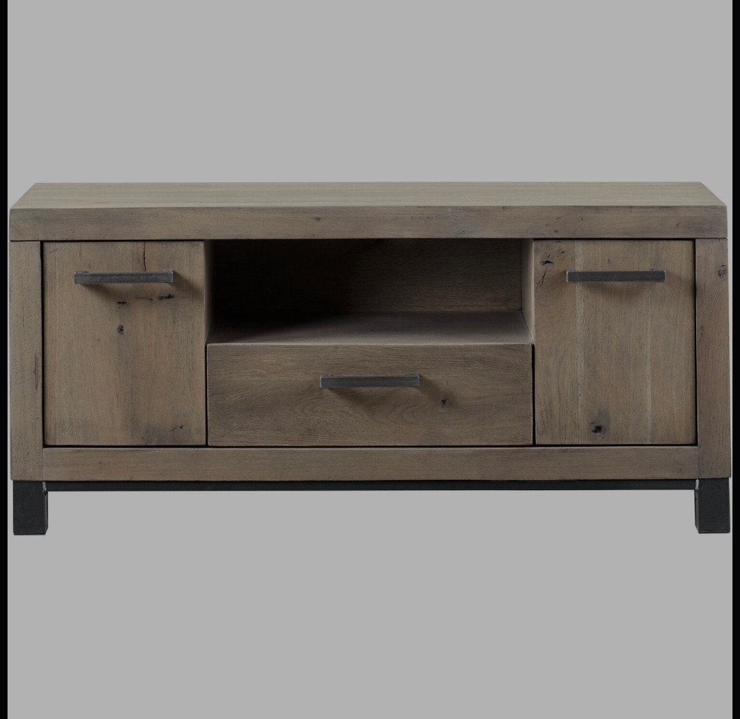 Hevano Pronto TV-meubel, 100 tot 150 cm, Modern, Industrieel, Robuust, Zo goed als nieuw, Minder dan 100 cm