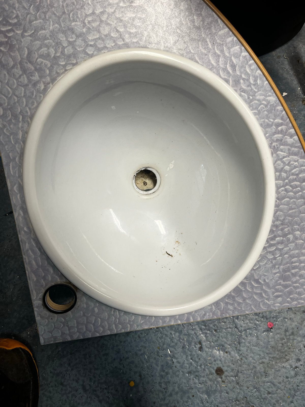 Wasbak voor camper of caravan, Caravans en Kamperen, Ophalen, Gebruikt