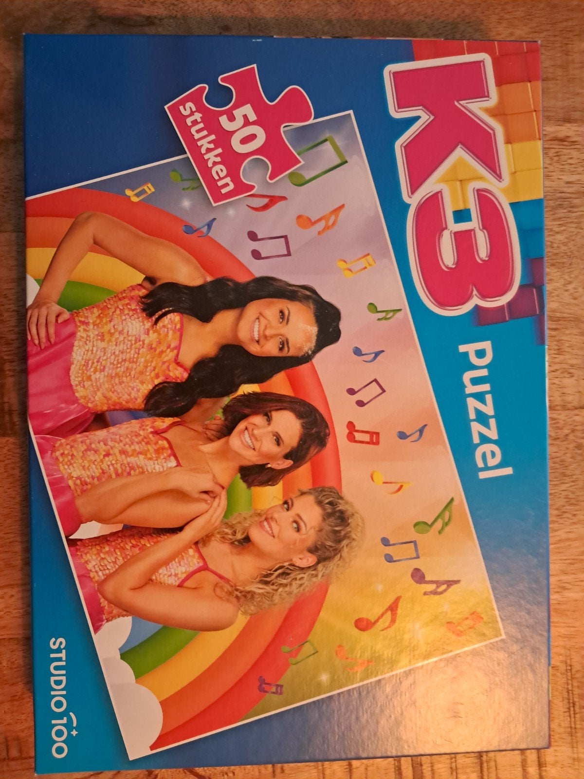 K3 Puzzel 50 Stukjes - Zo goed als nieuw, Ophalen of Verzenden, 10 tot 50 stukjes, Zo goed als nieuw, 4 tot 6 jaar