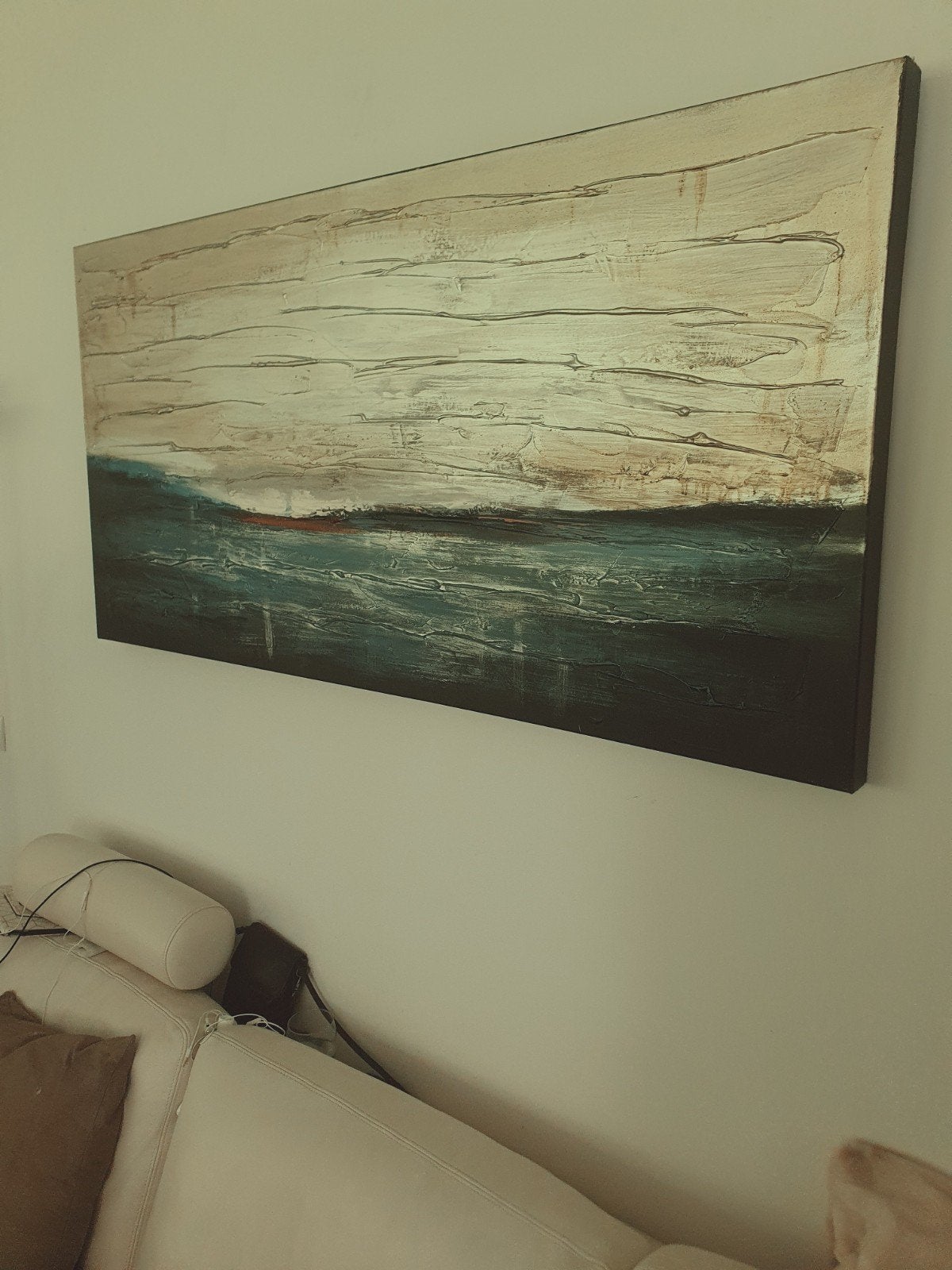 canvas groot 146x76, Antiek en Kunst, Ophalen