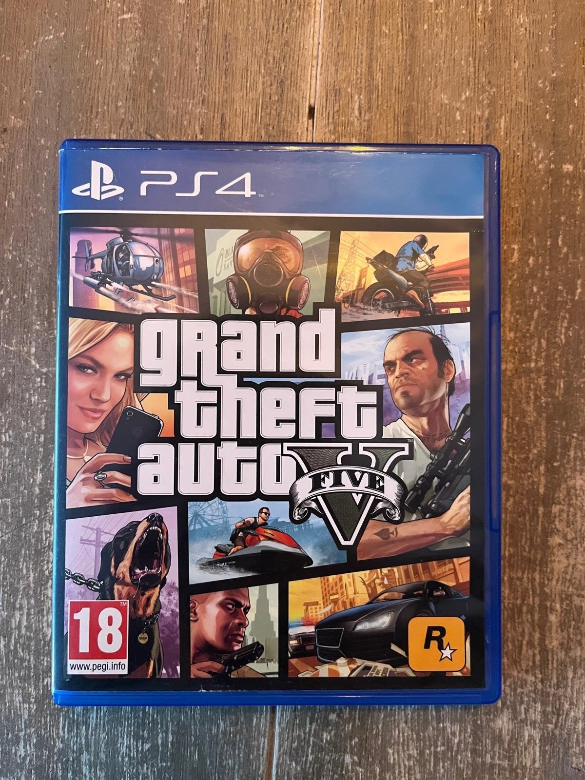 Grand Theft Auto V (GTA 5) PS4 - Zo goed als nieuw, Spelcomputers en Games, Avontuur en Actie, Online, Vanaf 18 jaar, 1 speler