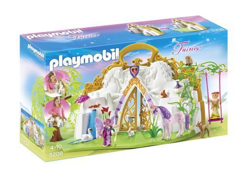 Playmobil 5208 Eenhoorn koffer met magisch sprookjesland, Ophalen of Verzenden, Zo goed als nieuw