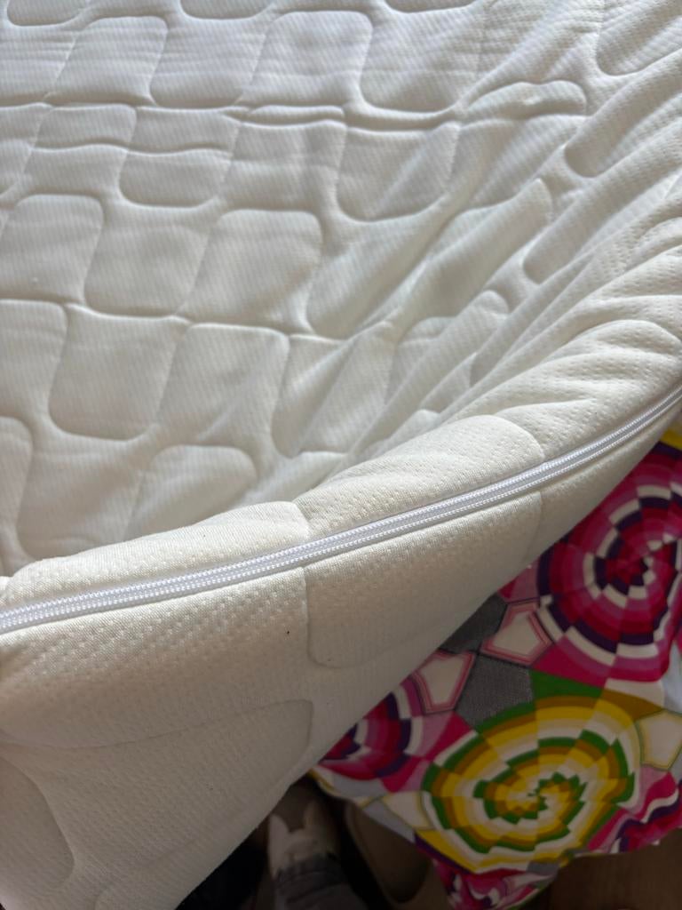 Matras topper 80x200 - Wasbare hoes, Ophalen, Gebruikt, Eenpersoons, 80 cm