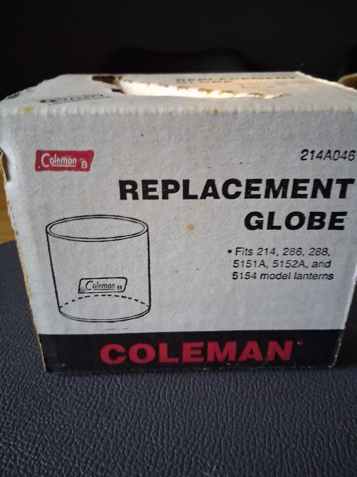 Coleman glas type 288 A, Ophalen of Verzenden, Nieuw