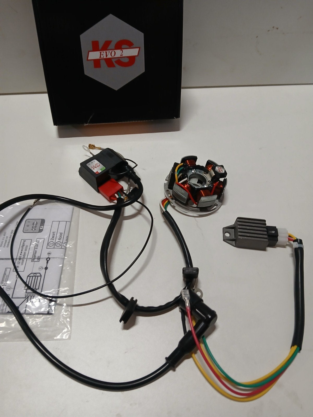 zundapp  50cc  . kokusan evo 2 ontsteking nieuw., Zund., Blok, Nieuw, Zund.