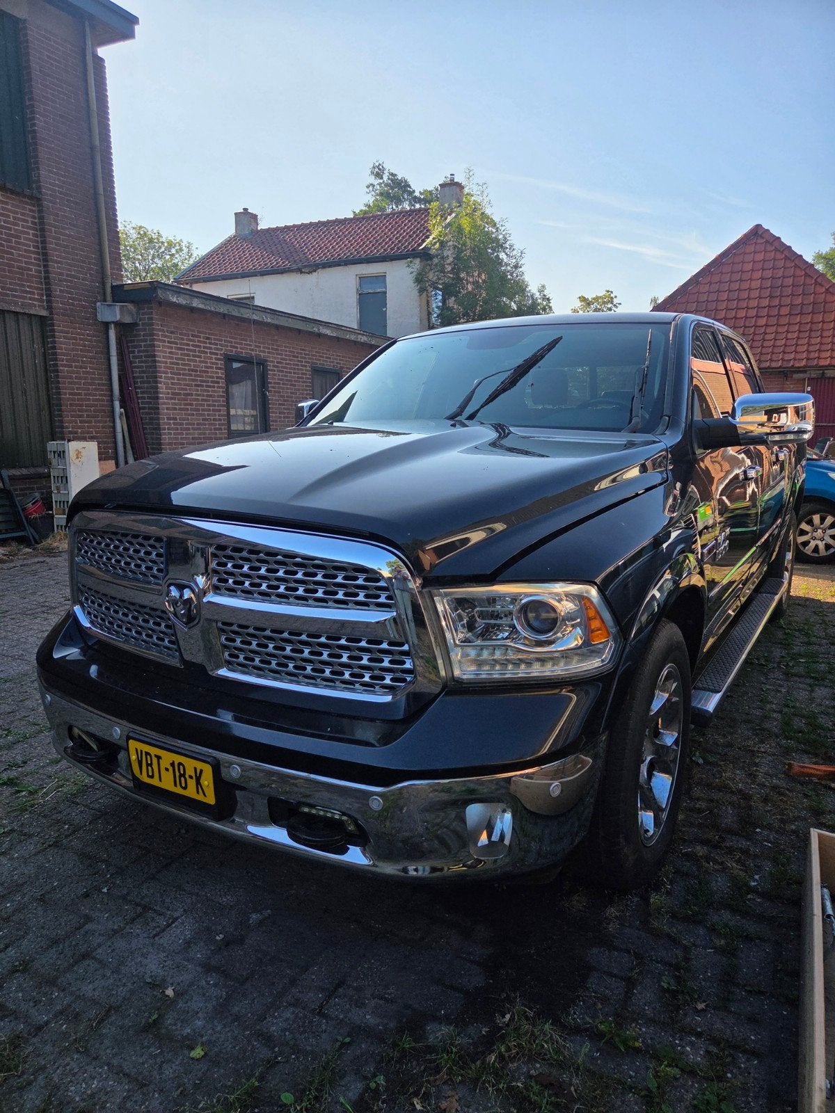 Dodge RAM 2016 1500 eco diesel LEES TEKST!!!, Automaat, Zwart, Zwart, Leder