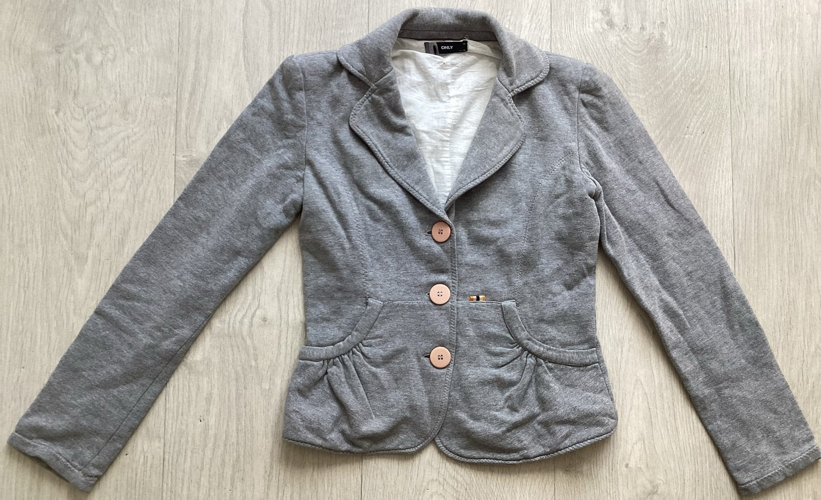 Grijs jasje blazer maat S van ONLY, Only, Ophalen of Verzenden, Jasje, Maat 36 (S)