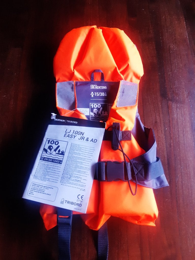 Nieuwe Tribord LJ 100N Easy reddingsvest voor kinderen, Kind, Nieuw, Ophalen of Verzenden, Decathlon