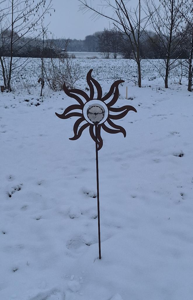 Decoratieve metalen tuinsteker, Tuin en Terras, Tuinstekers, Verzenden, Nieuw