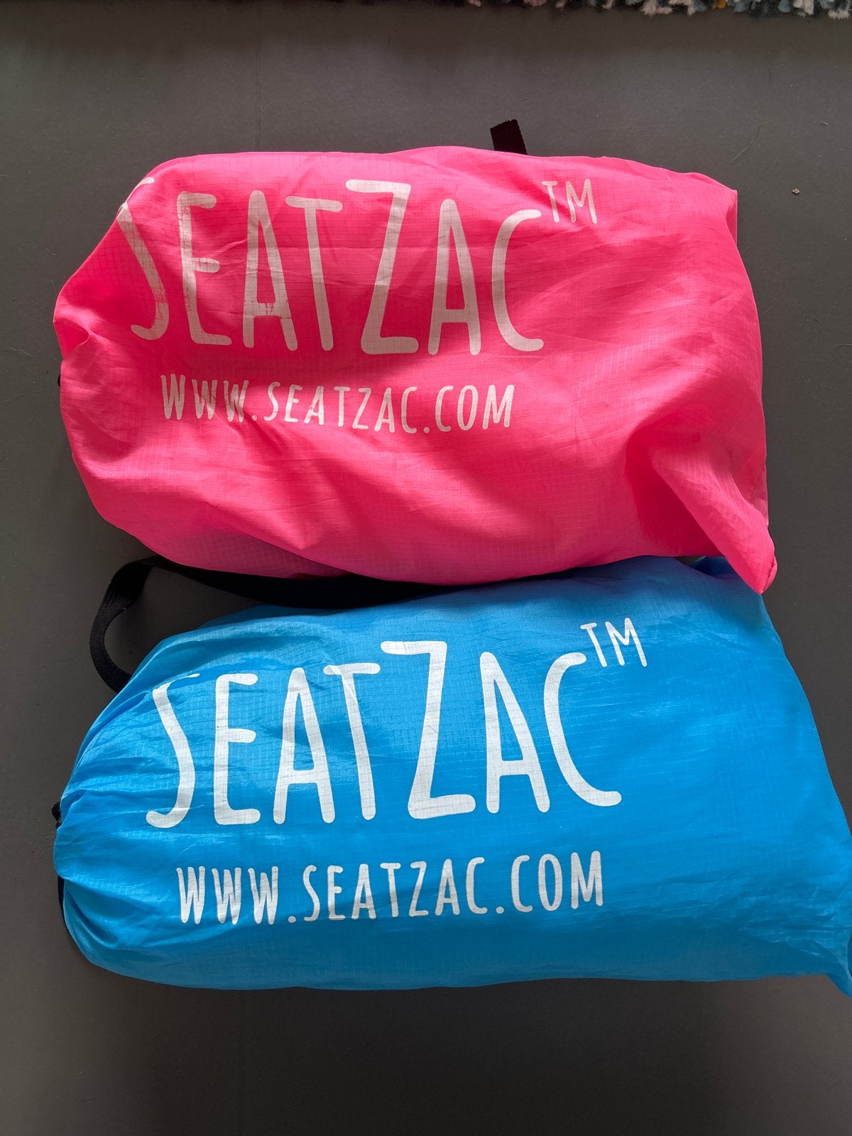 SeatZac opblaasbare loungezakken (roze en blauw), Ophalen of Verzenden, Zo goed als nieuw