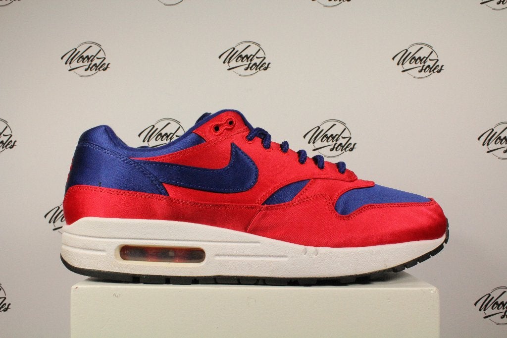 Nike Air Max 1 SE Satin Red Blue - 44, -, -, Zo goed als nieuw, -