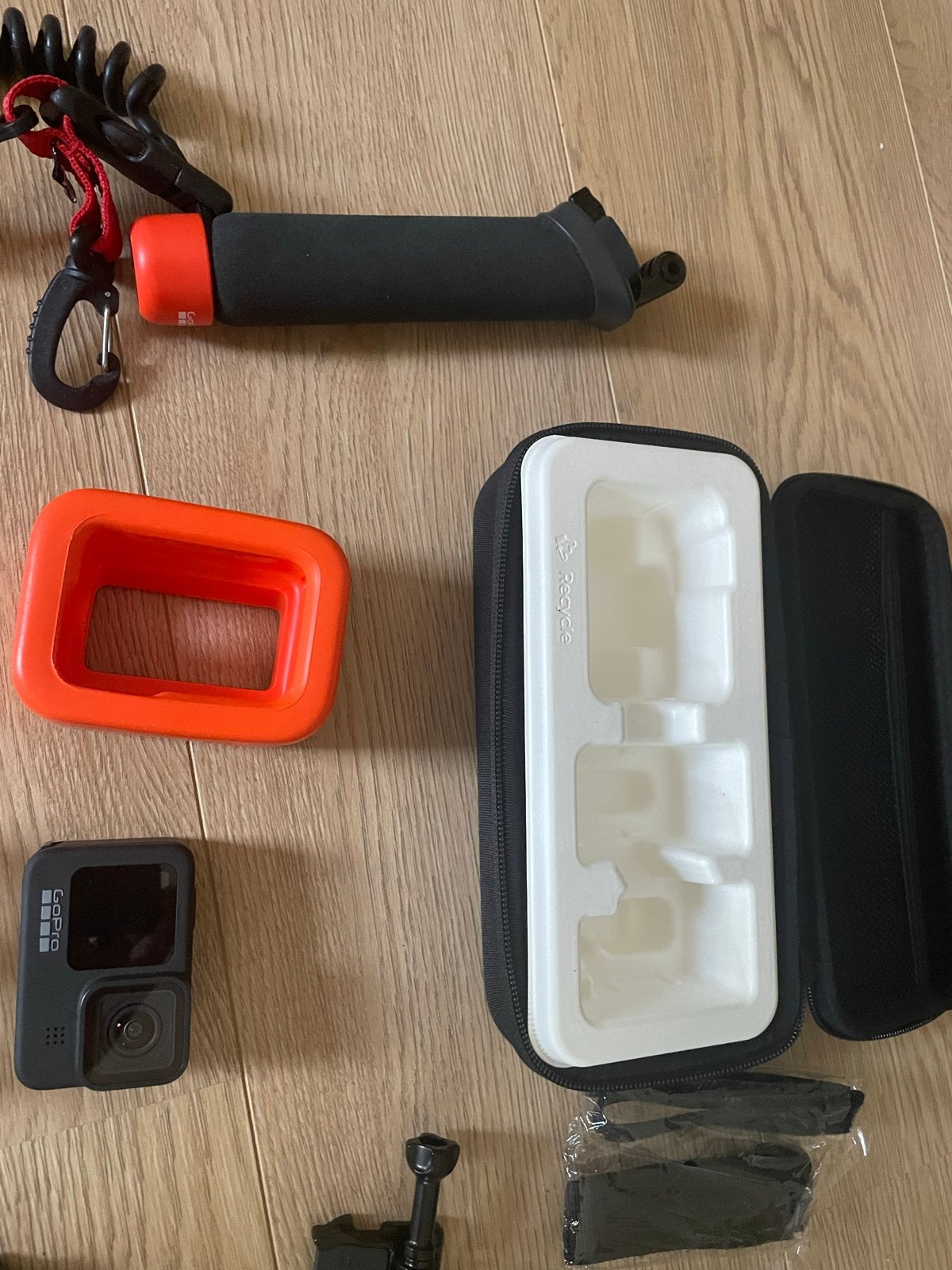 Go Pro HERO 9 Black met VEEL uitgebreide accessoireset, Ophalen of Verzenden, Zo goed als nieuw, GoPro