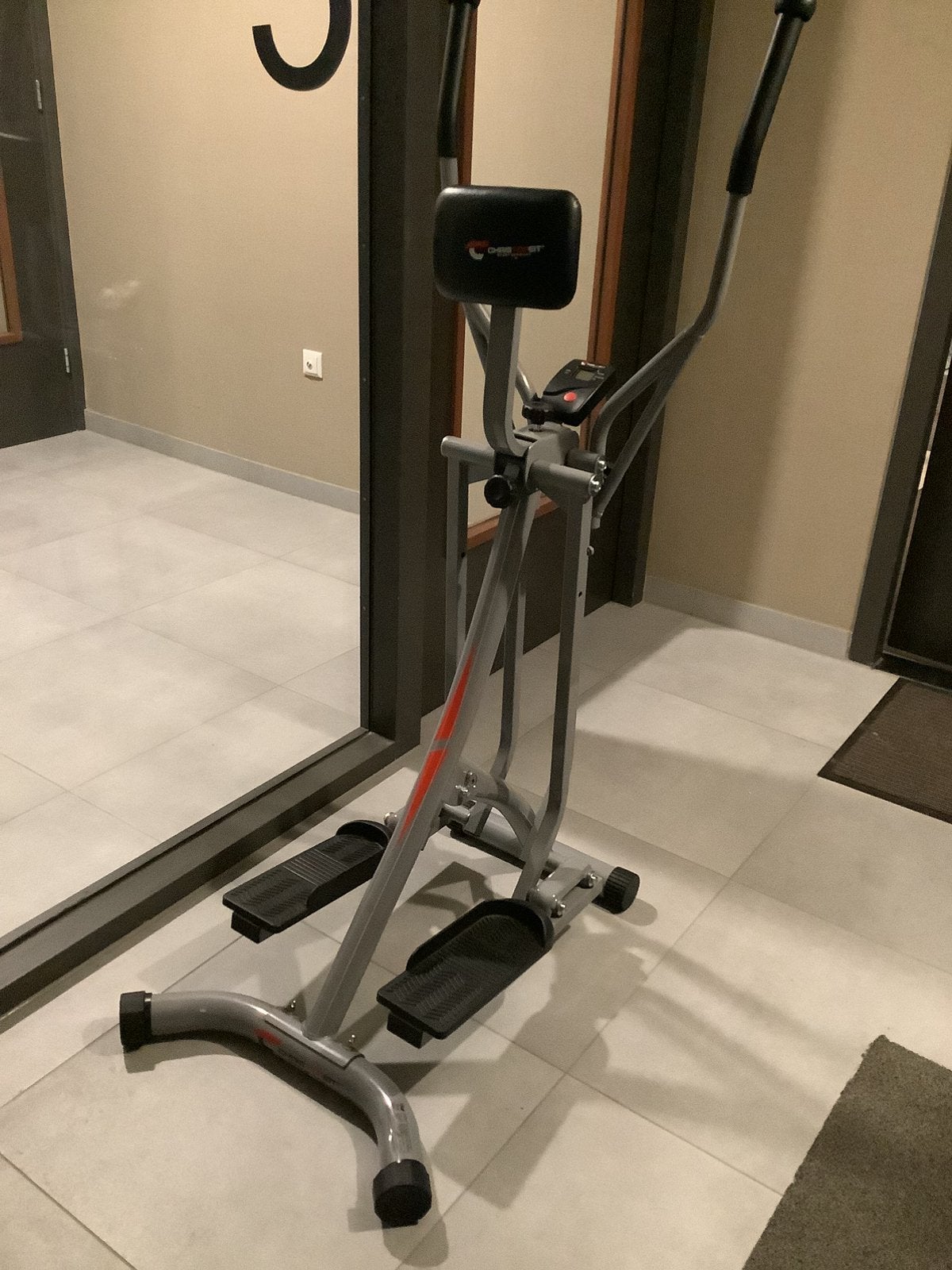 Chriss toppeit crostrainer INKLAPBAAR zgan, Ophalen, Zo goed als nieuw, Benen, Crosstrainer