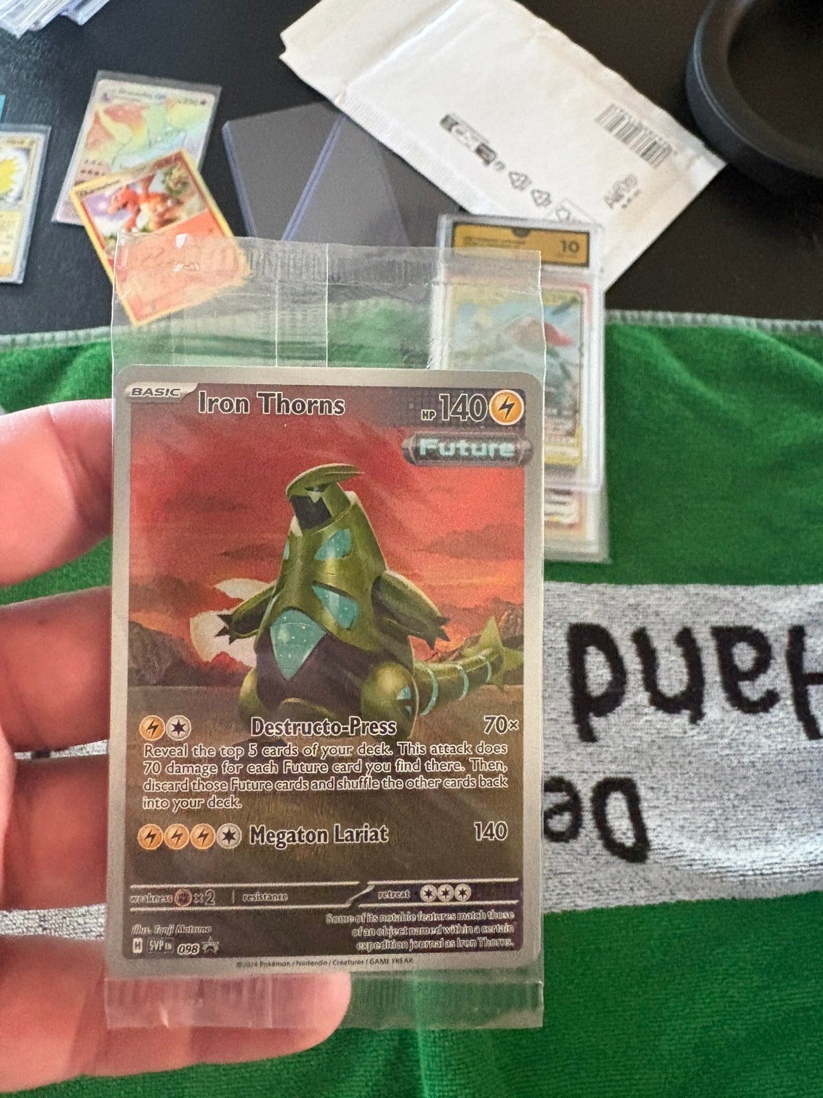 Iron thorns sealed promo, Ophalen of Verzenden, Zo goed als nieuw, Meerdere kaarten, Foil