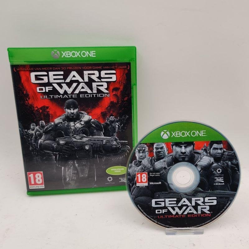 Gears of War Ultimate Edition - Xbox One nu voor €14.99, Vanaf 18 jaar, Shooter, Ophalen of Verzenden, Zo goed als nieuw