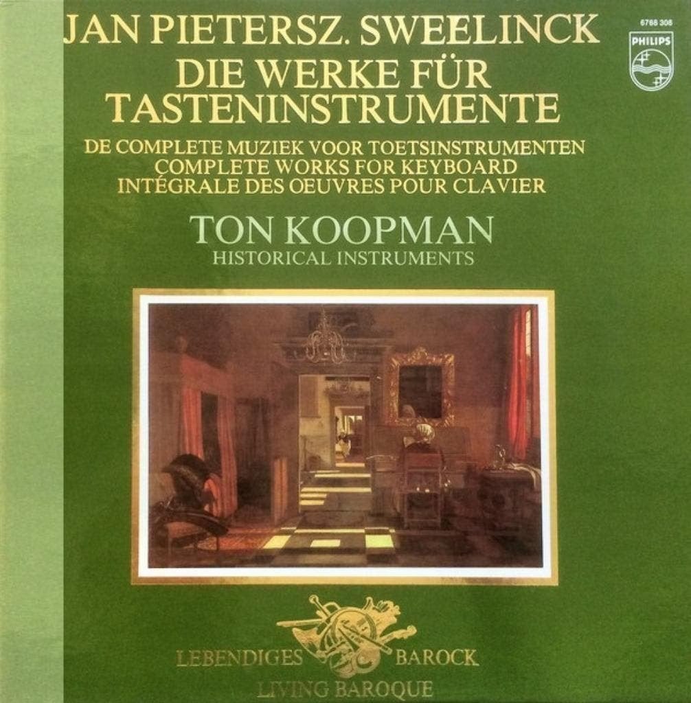 Sweelinck Ton Koopman–Die Werke für Tasteninstrumente 6LP, Kamermuziek, Ophalen of Verzenden, Zo goed als nieuw, 12 inch