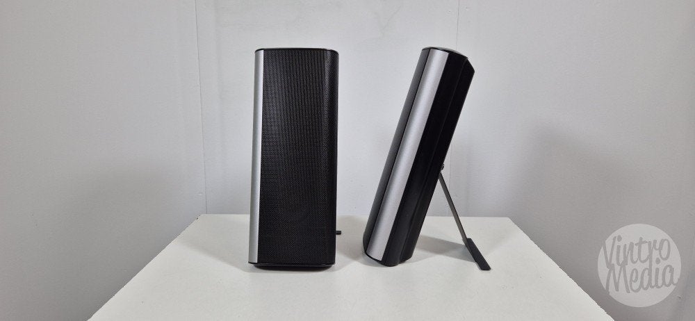 Denon SC-S302 Luidsprekers | Speakers | Compact | Garantie, Overige merken, Inclusief standaarden, Refurbished, Ophalen of Verzenden