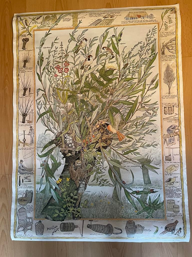 Natuur poster, Ophalen of Verzenden, Gebruikt, Rechthoekig Staand, Dier of Natuur