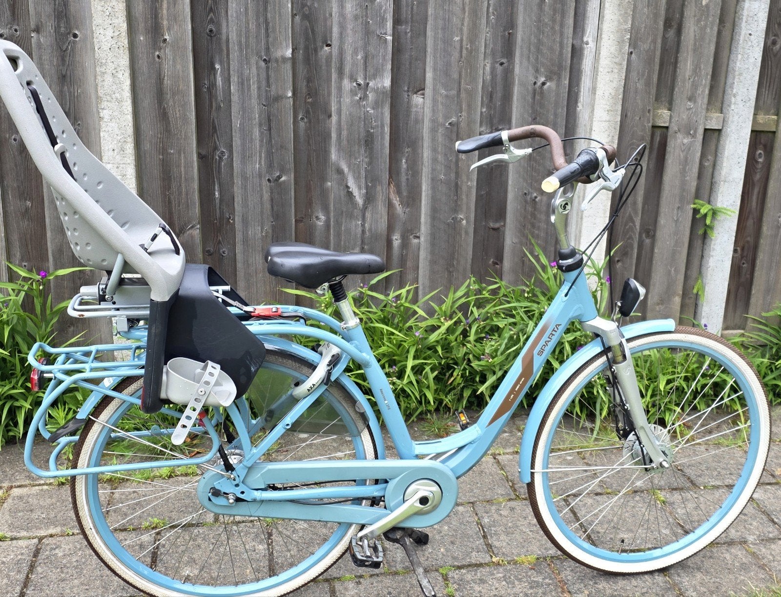 Te koop zgan moeder fiets, 2 zitjes, Versnellingen, Zo goed als nieuw, 50 tot 53 cm