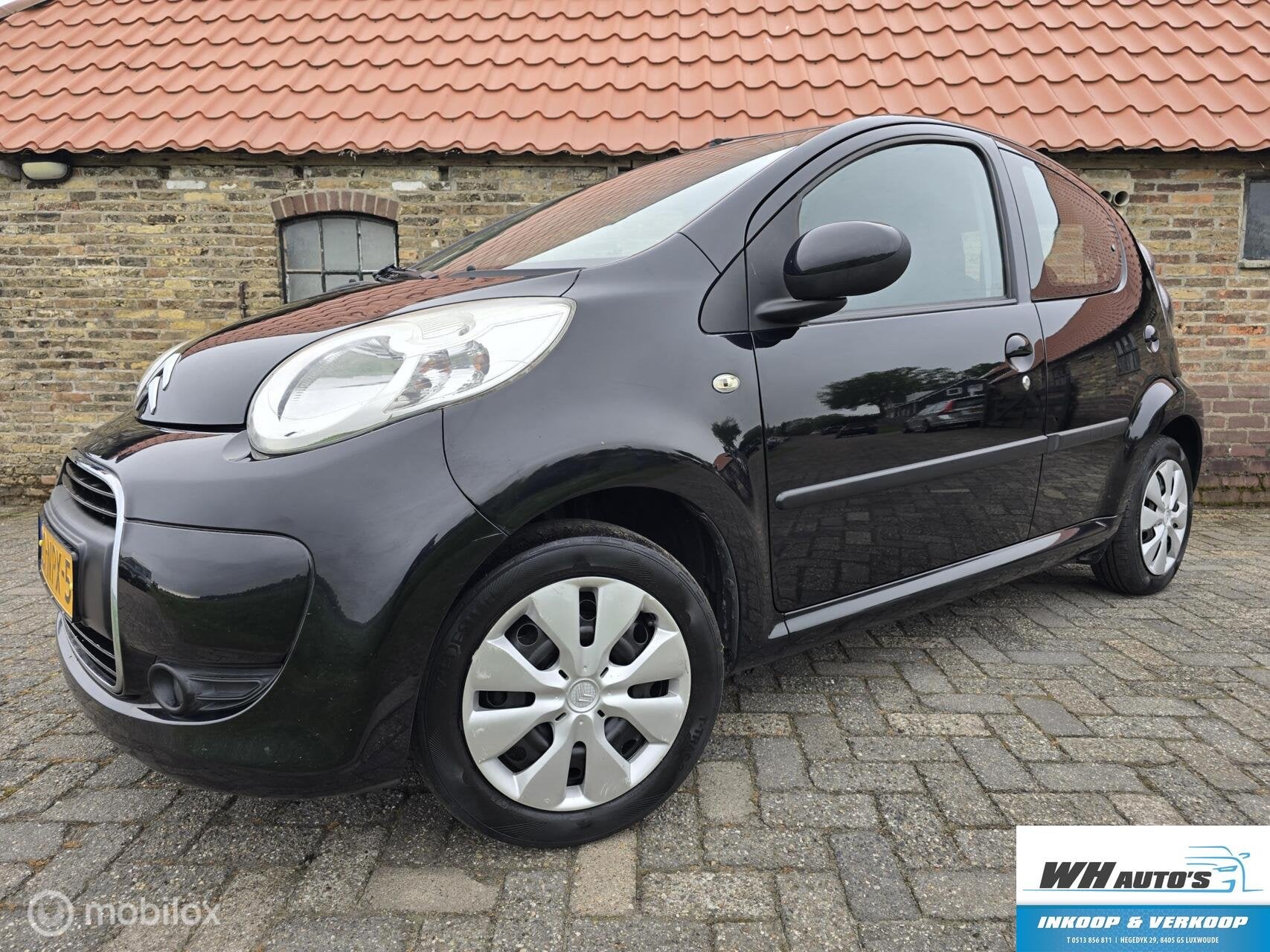 Citroen C1 1.0-12V Ambiance 5drs Airco!, Auto's, Voorwielaandrijving, Euro 5, Gebruikt, 4 stoelen