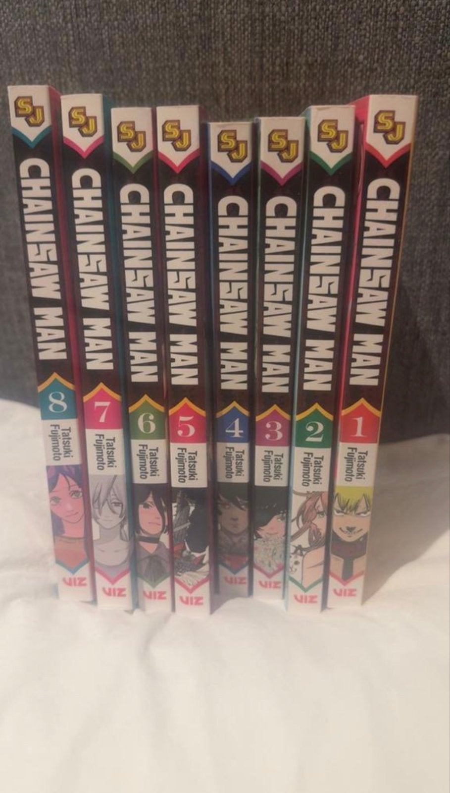 Chainsaw Man Manga Deel 1-8 (Engels), Ophalen of Verzenden, Zo goed als nieuw, Amerika