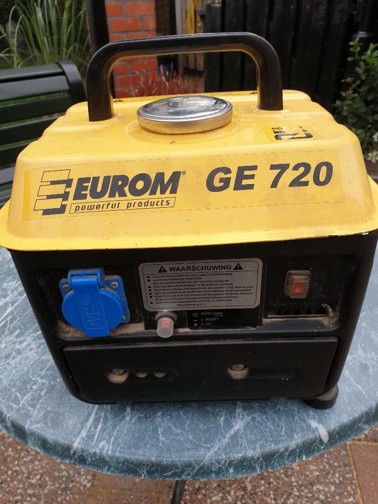 EUROM stroom aggregaat /generator, Ophalen, Gebruikt