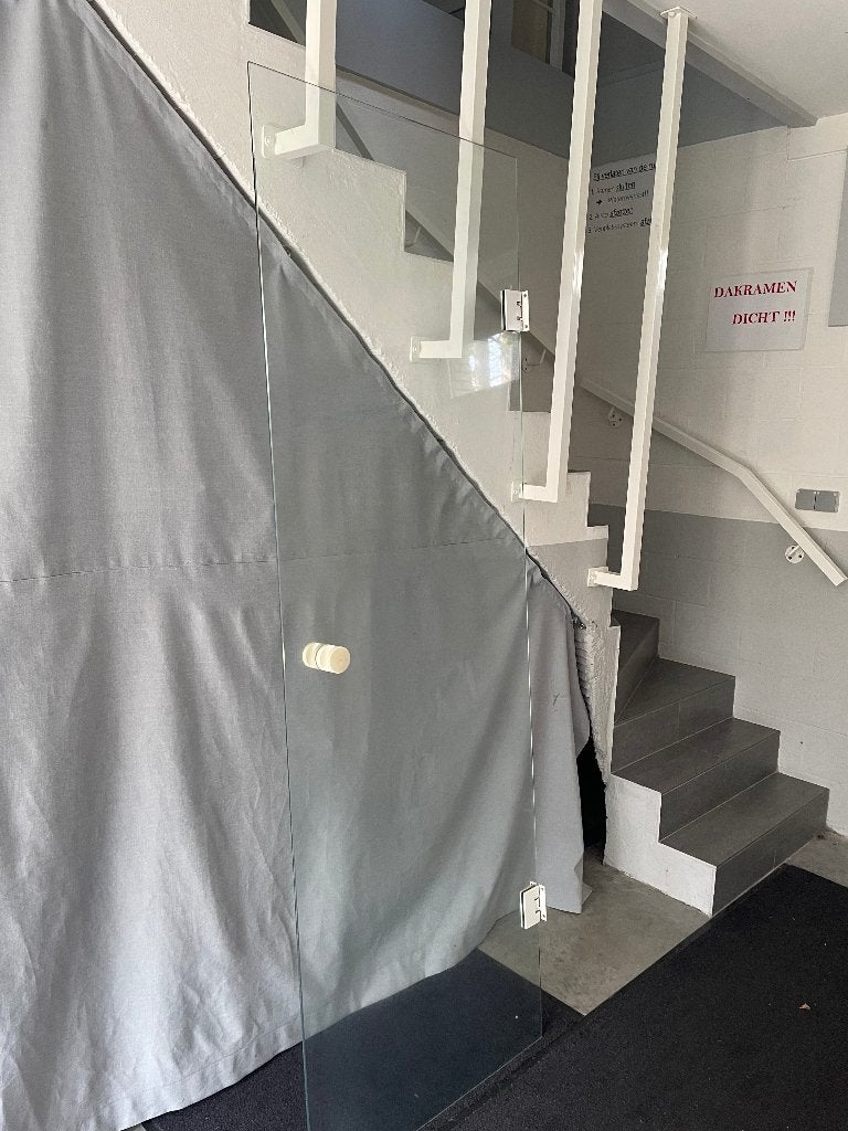 Glazen deur, Ophalen, Gebruikt, Minder dan 80 cm, Binnendeur