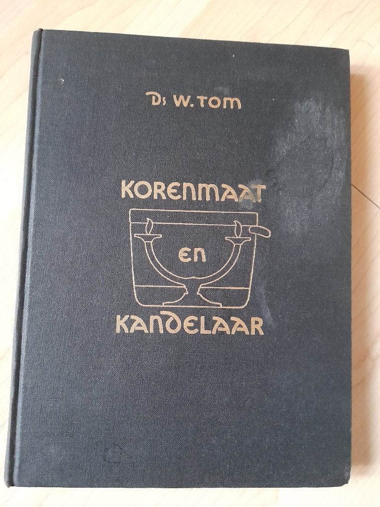 KORENMAAT EN KANDELAAR DS W TOM, Ophalen of Verzenden, Gelezen