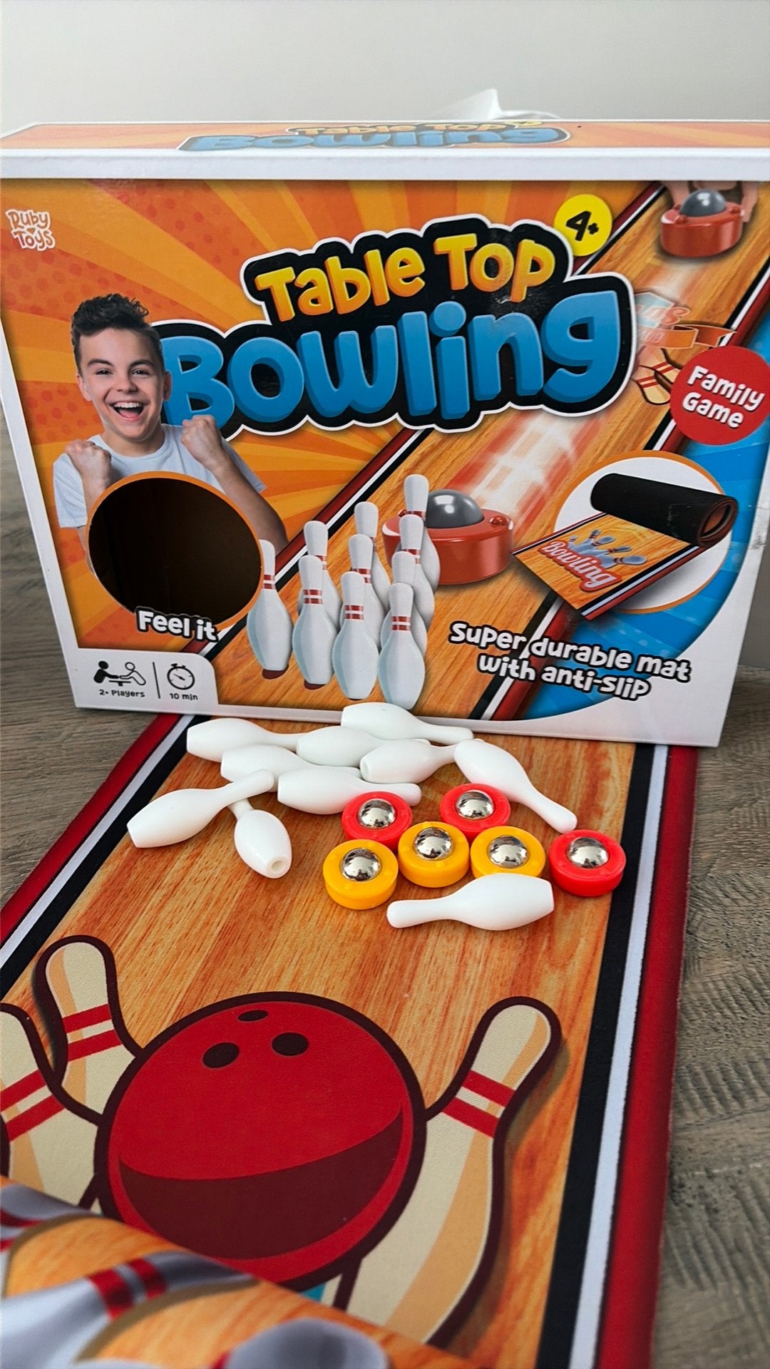 Tafel bowlingspel, Ophalen of Verzenden, Zo goed als nieuw