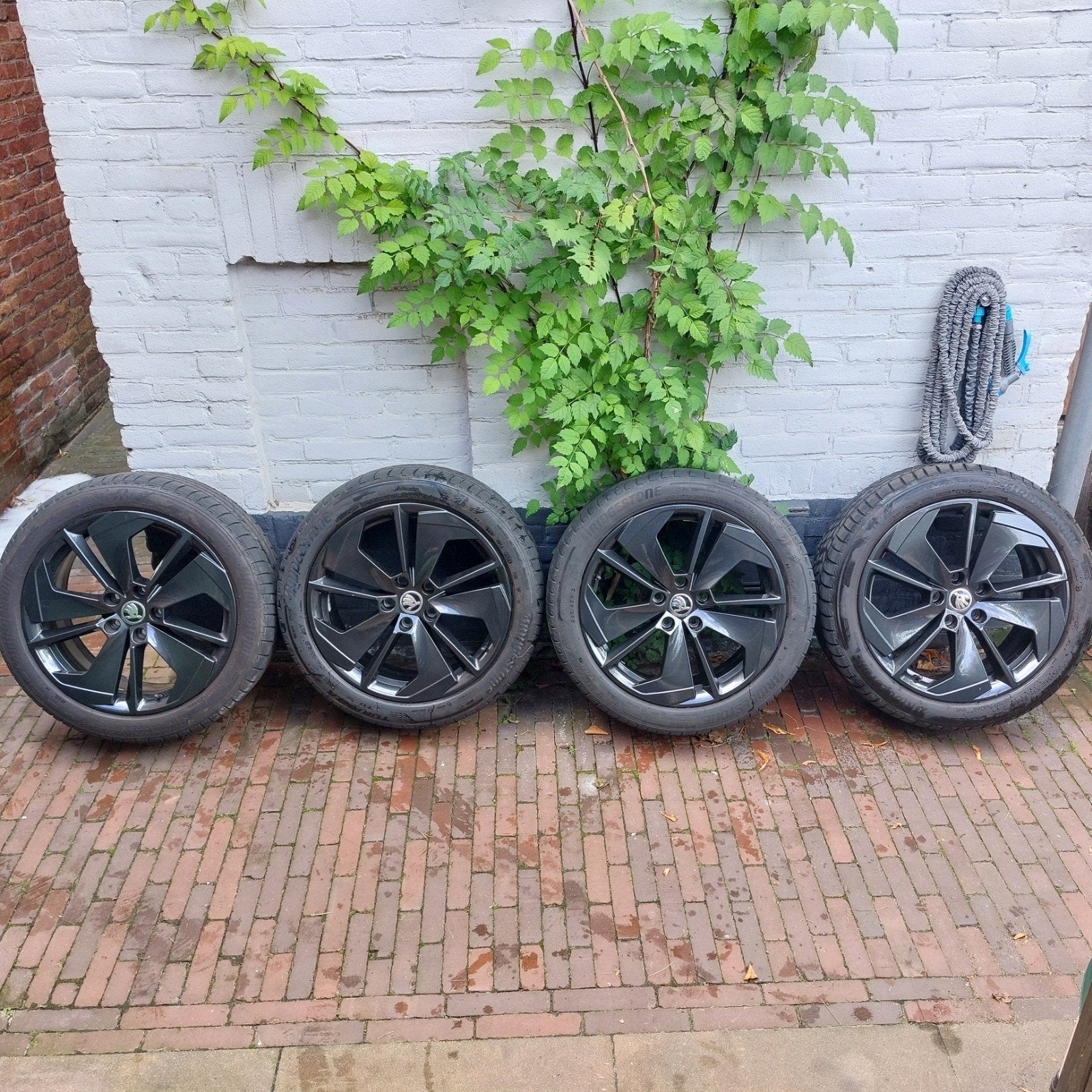 Skoda Octavia VRS Comet velgen 18 inch, Ophalen, 18 inch, Gebruikt, Velg(en)