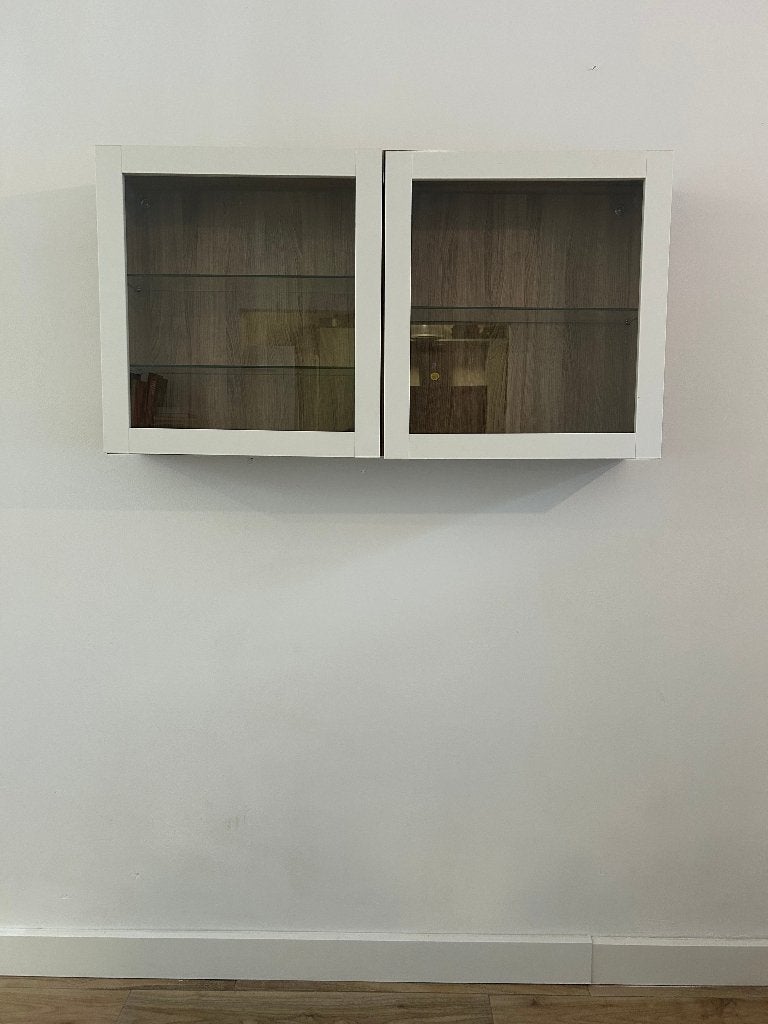 Ikea Bestå wall unit / wandkast, Ophalen, Met deur(en), Glas, Zo goed als nieuw