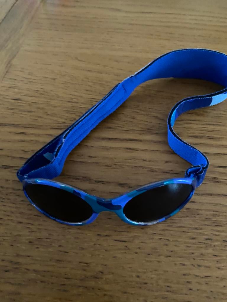 Baby Banz blauwe UV-zonnebril, Ophalen of Verzenden, Gebruikt