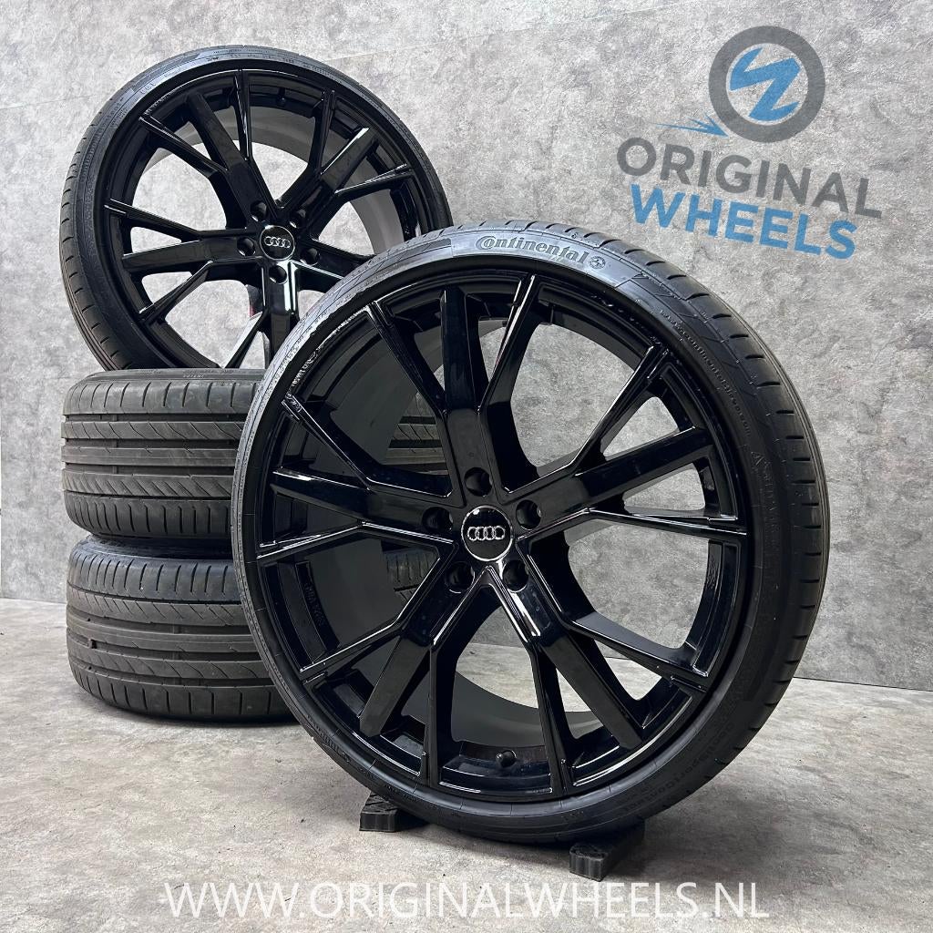 20 inch GMP gunner velgen + zomerbanden Audi A4, Audi, Gebruikt, 265 mm, Banden en Velgen