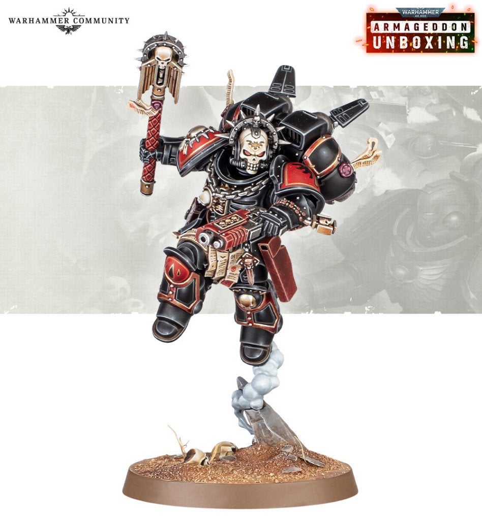 Space Marine Chaplain met Jump Pack, Hobby en Vrije tijd, Ophalen of Verzenden, Nieuw, Warhammer 40000, Figuurtje(s)