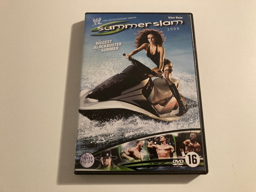 WW Summerslam 2008 DVD, Alle leeftijden, Ophalen of Verzenden, Zo goed als nieuw