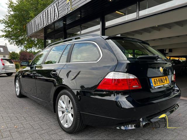 BMW 5-serie Touring BMW 5-serie Business Line / APK 1-2027/, Achterwielaandrijving, Zwart, 4 cilinders, 1535 kg