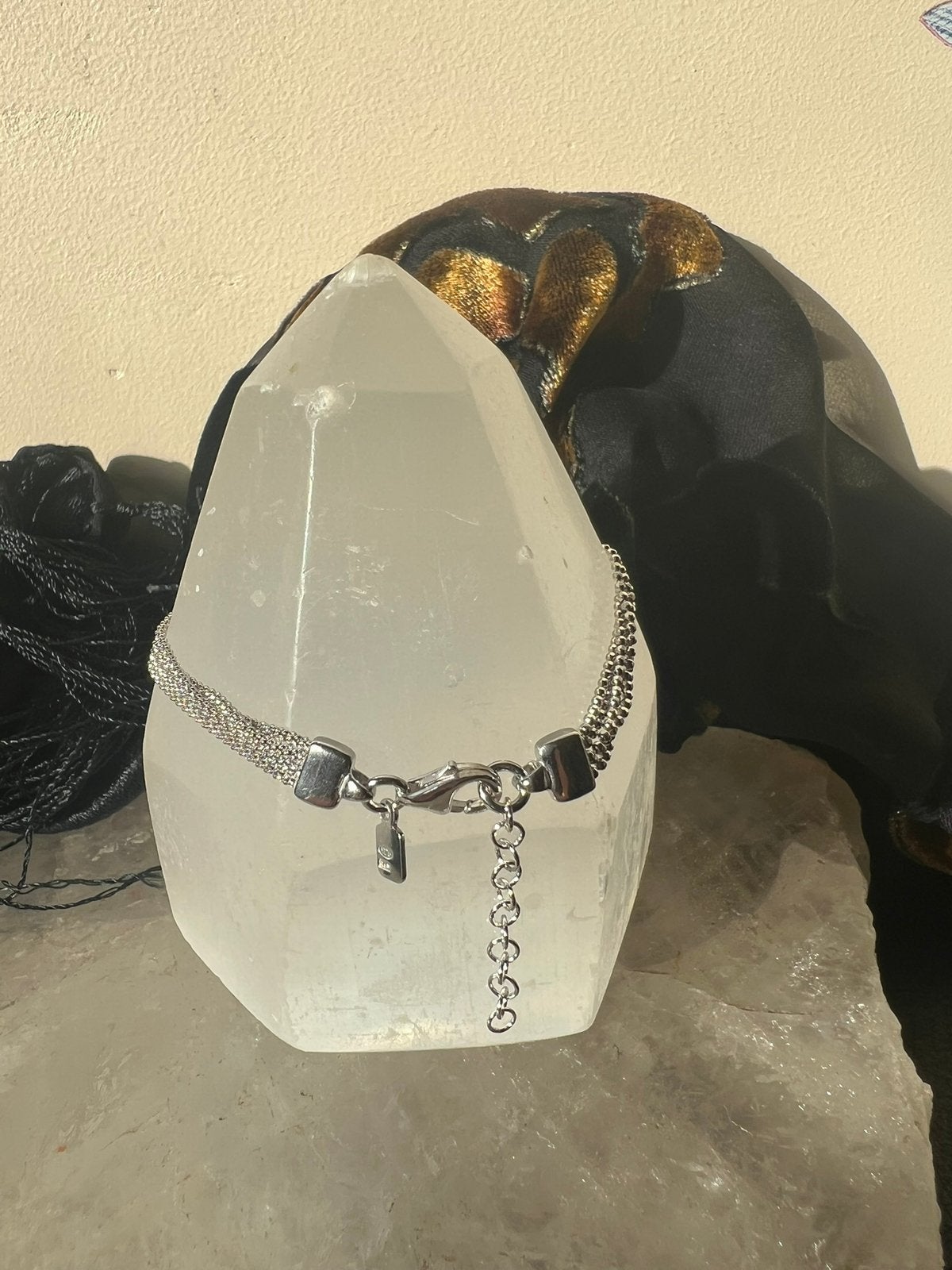 Zilver sterling 925 power armband topkado uniek, Magnolia11, Nieuw, Ophalen of Verzenden, Magnolia11@me.com
