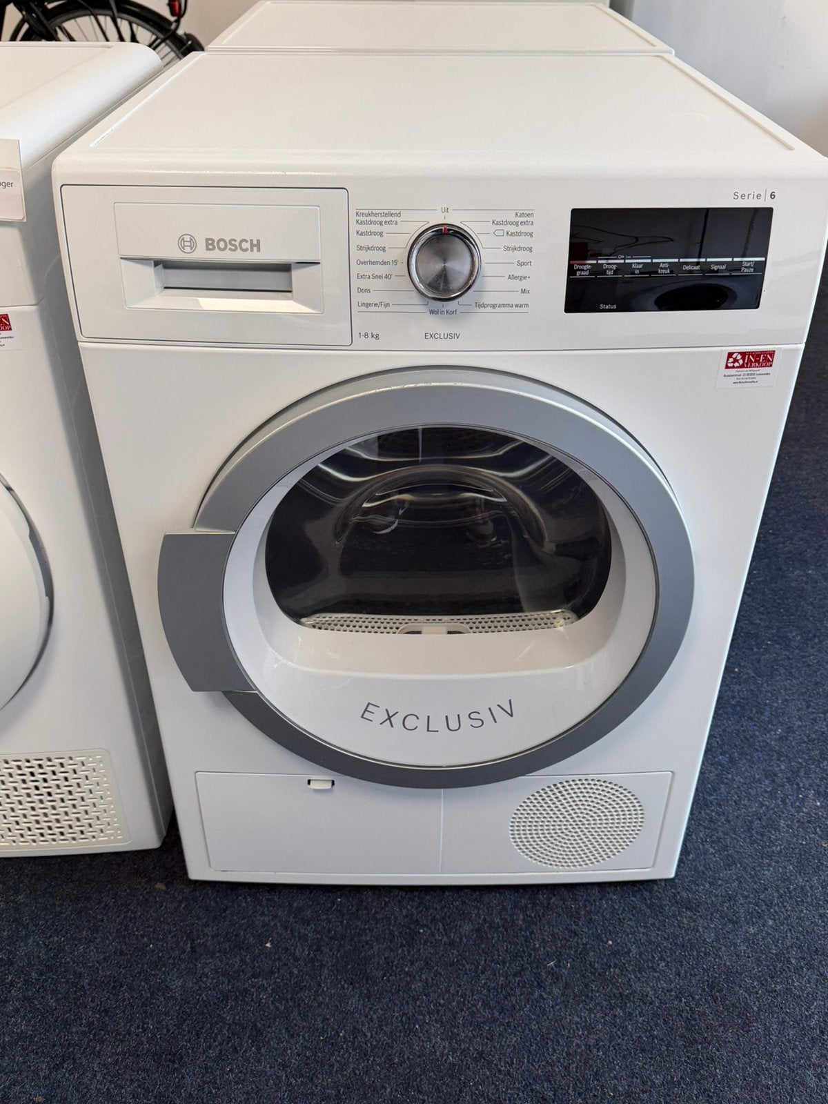 Bosch serie 6 condensdroger 8kg incl garantie&bezorgen, Witgoed en Apparatuur, Nl, Nulachtenvijftig.nl, 8 tot 10 kg, Zo goed als nieuw