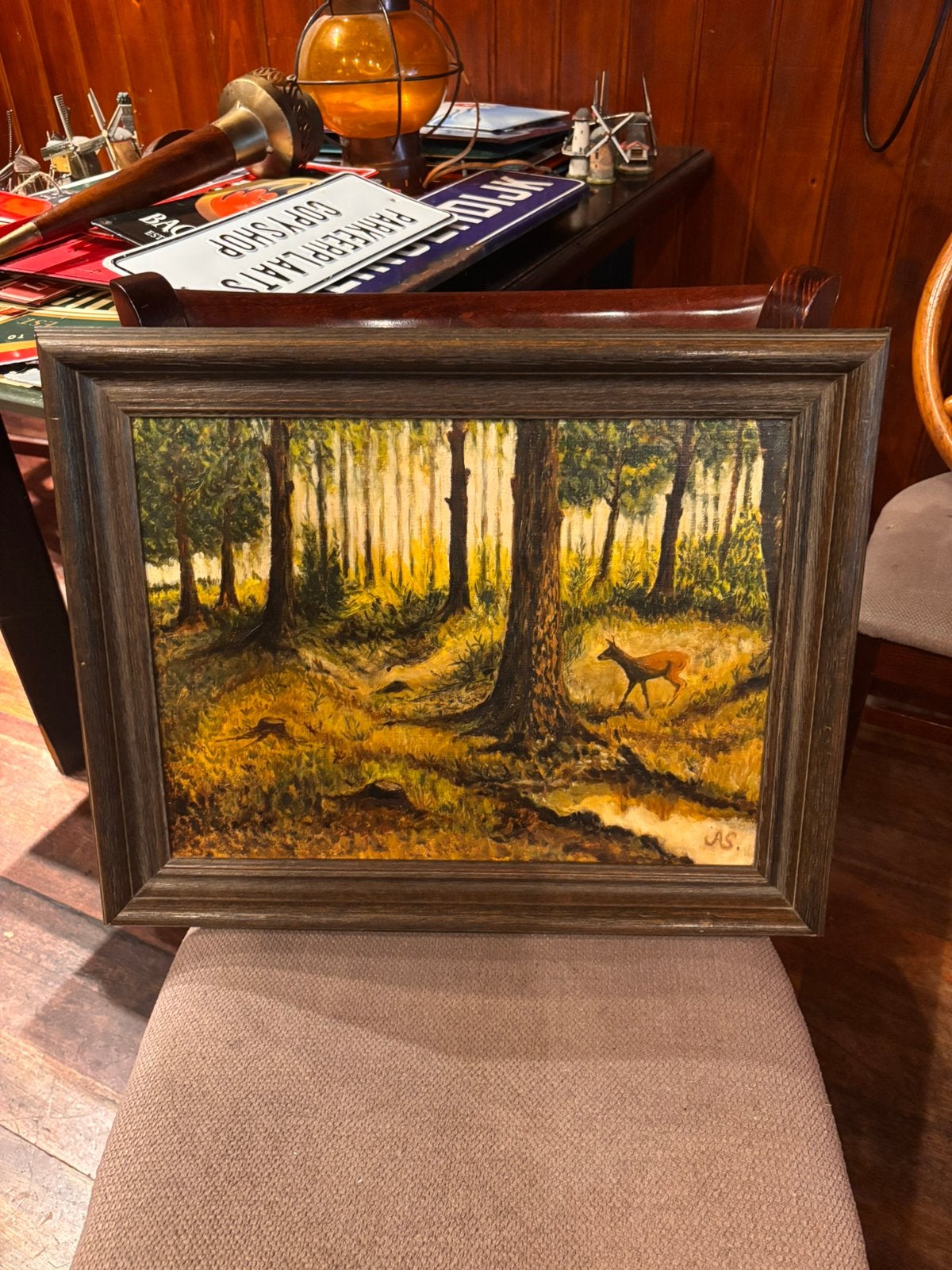 2 verschillende schilderijen, Ophalen, Rechthoekig, Minder dan 50 cm