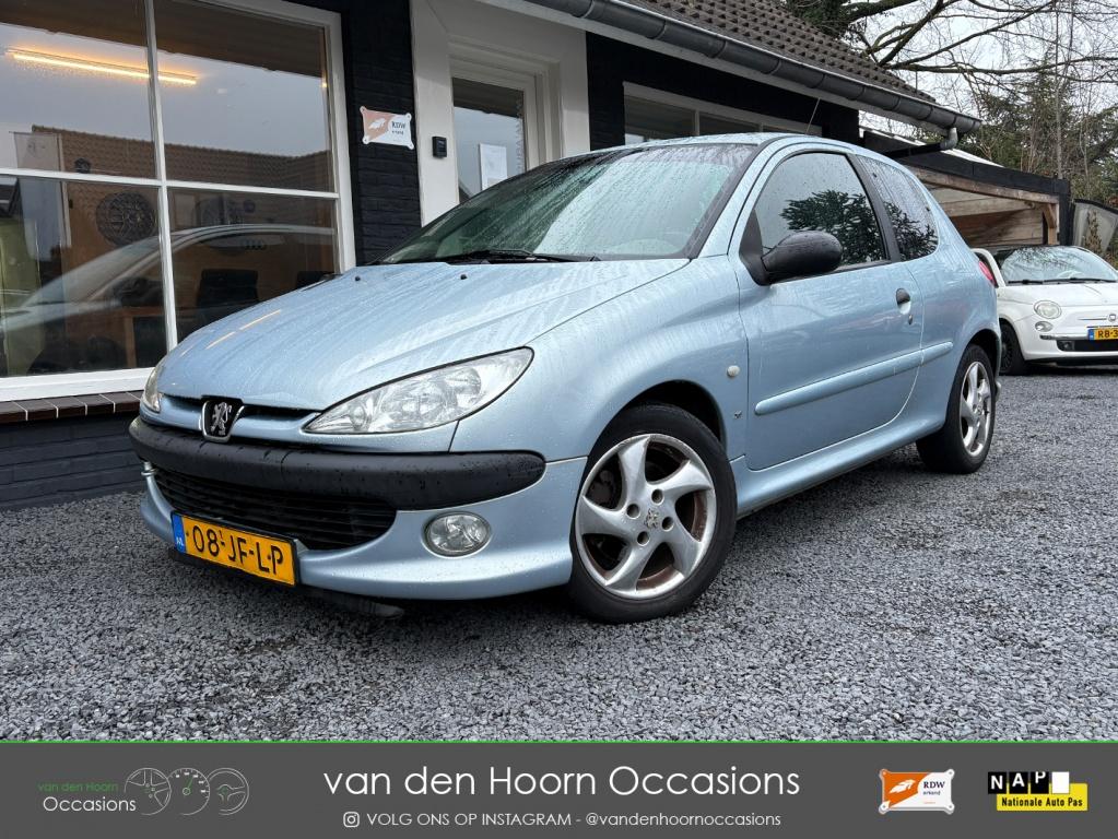 Peugeot 206 1.6 INRUILKOOPJE | MEENEEMPRIJS | AUTOCROSS, Voorwielaandrijving, 15 km/l, Bedrijf, Handgeschakeld