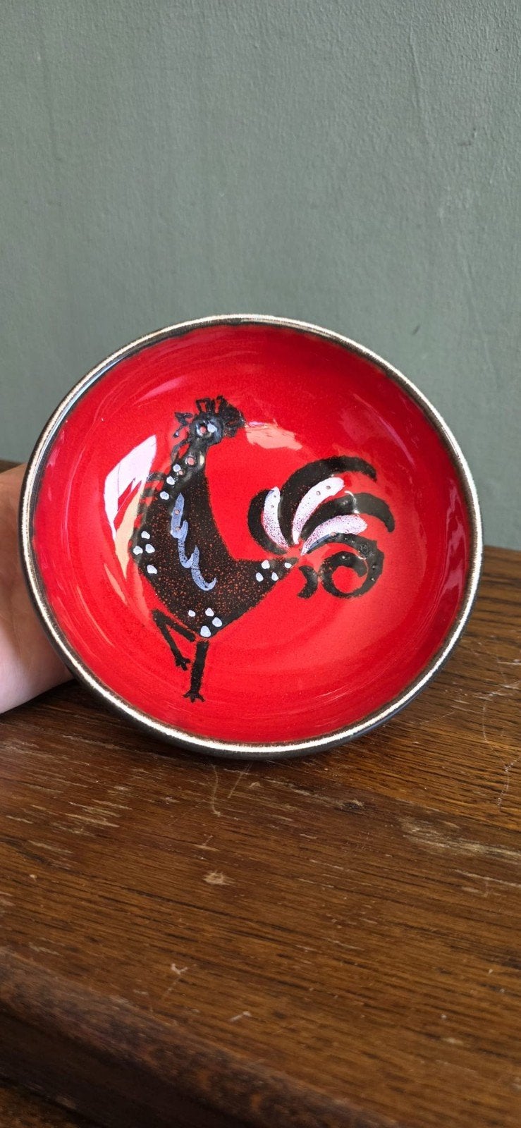 Lucky Vintage Gmundner Keramik Kikerike set Oostenrijk, Ophalen of Verzenden, Huis en Inrichting