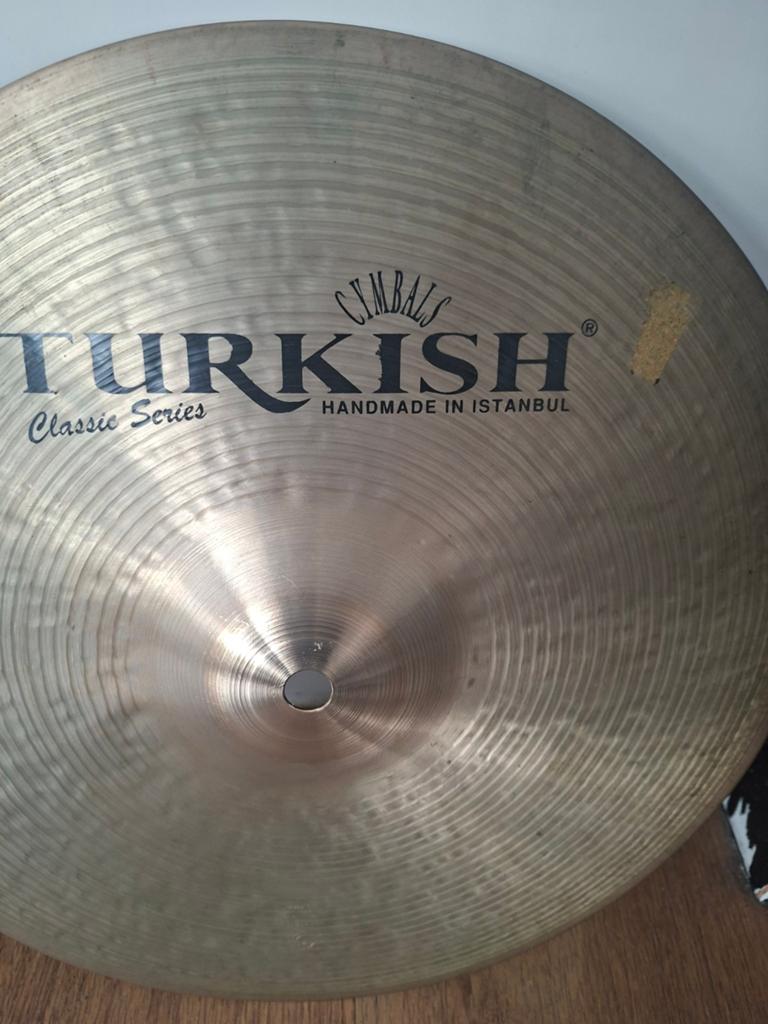 TOPDEAL!! Turkish 13" Heavy hihat set voor drumstel, Muziek en Instrumenten, Instrumenten | Onderdelen, Ophalen of Verzenden, Gebruikt