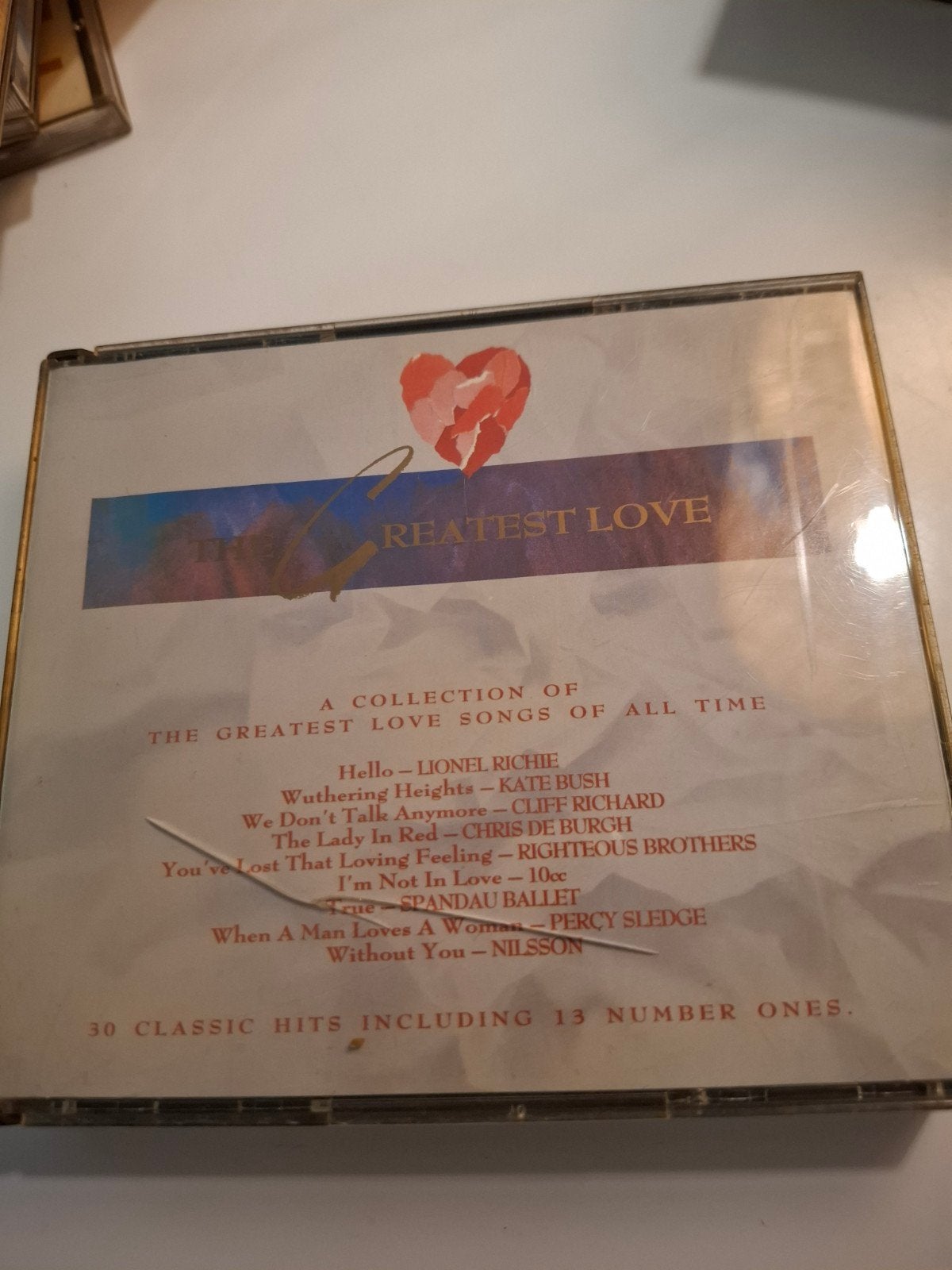Greatest Love: 30 Classic Love Songs CD, Ophalen of Verzenden, Gebruikt, Pop, Verzamelalbum