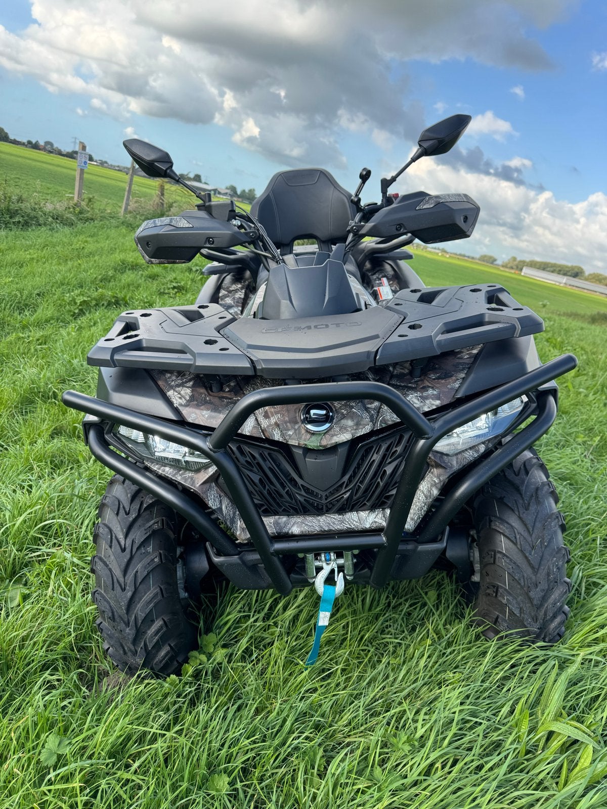 Cf moto 625 touring met auto kenteken