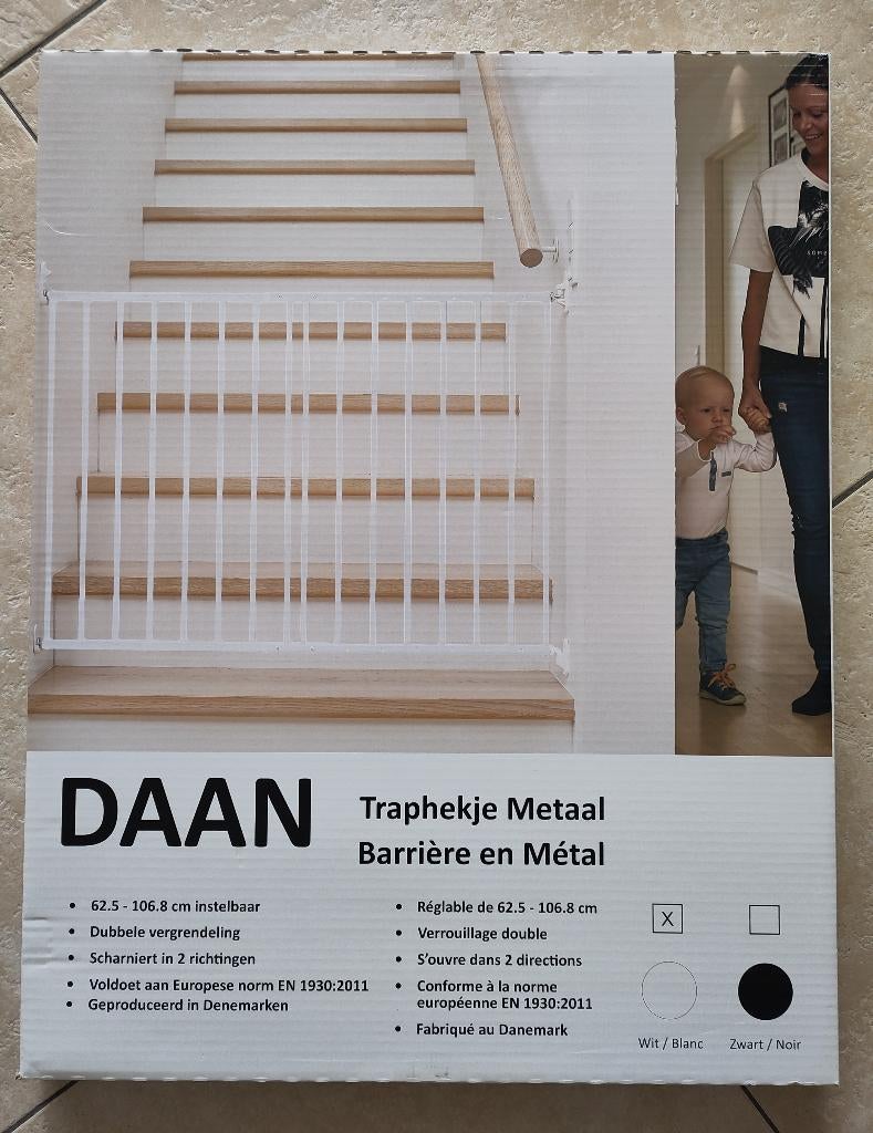 Traphek Daan - nieuw, Kinderen en Baby's, Traphekjes, Nieuw, 100 tot 115 cm, Ophalen of Verzenden, Metaal of IJzer
