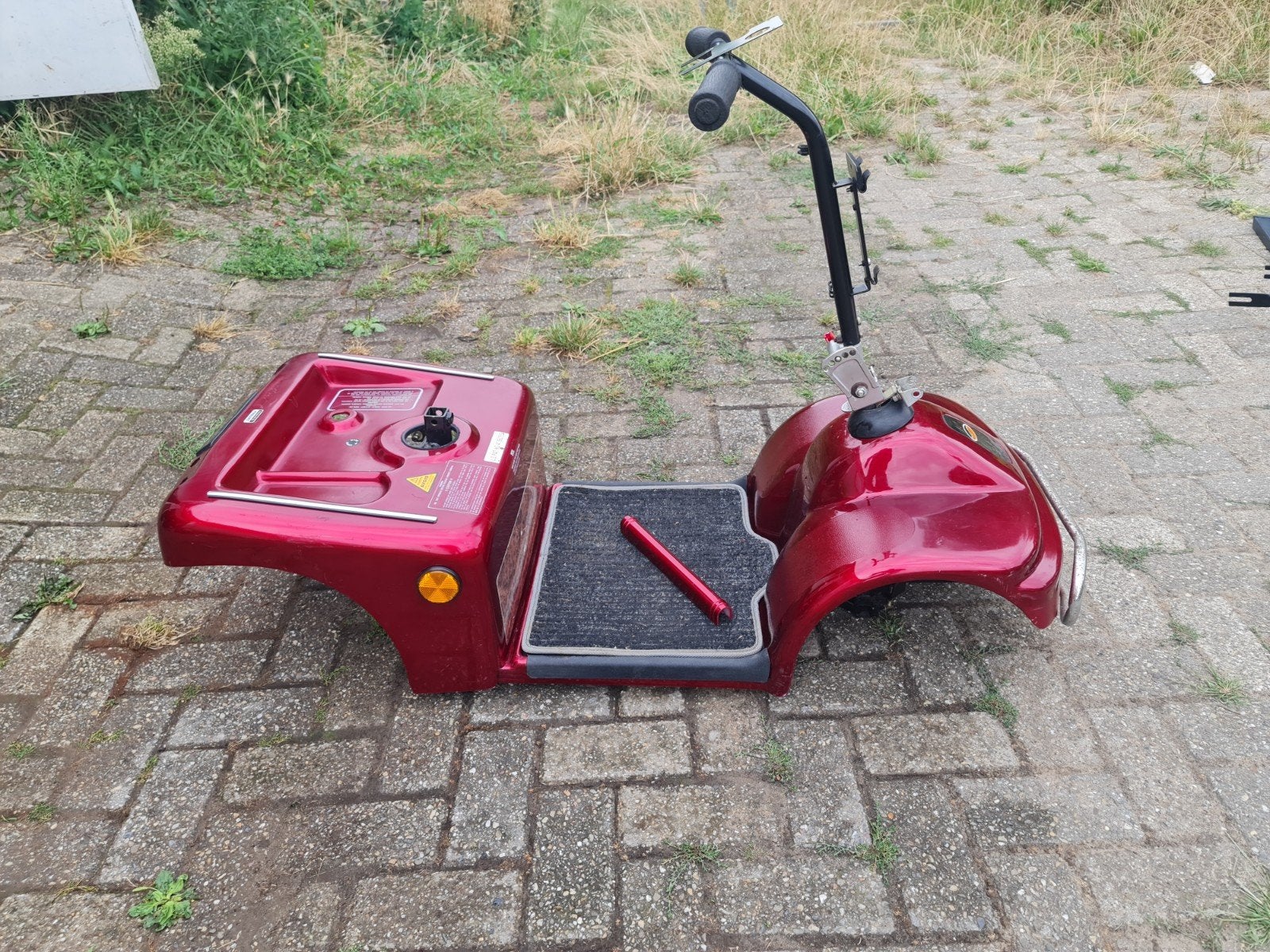 Scootmobiel practicomfort kappen en frame, Ophalen