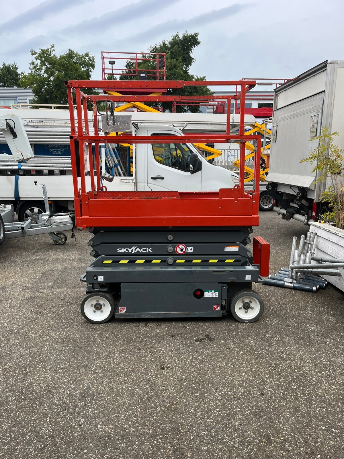 Schaarhoogwerker SkyJack SJ3219,  WH 8 meter, bouwjaar 2017!, Ophalen of Verzenden, Skyjack UK, hoofdkantoor in Europa, Info@skyjackeurope.co.uk