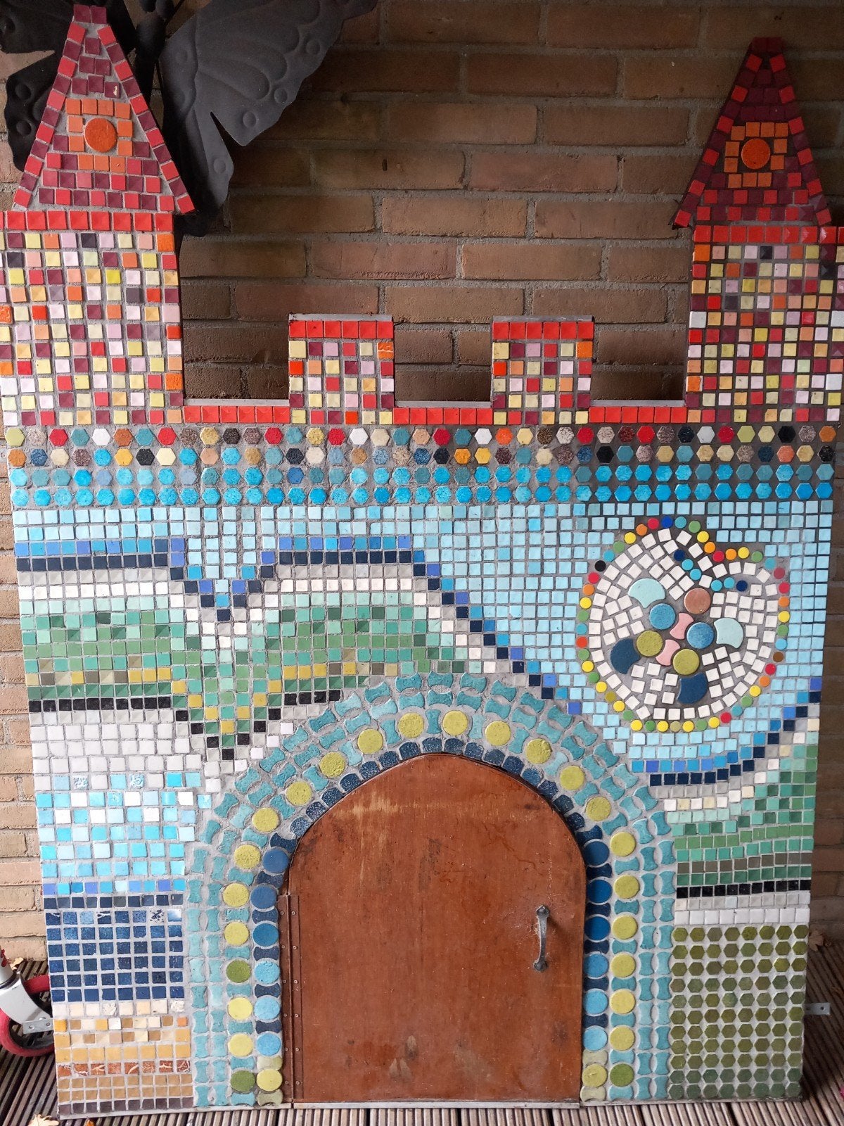 Tuin decoratie speel kasteel, OORSPRONKELIJKE MAKER

Gemaak, Tuin en Terras, Ophalen, Gebruikt