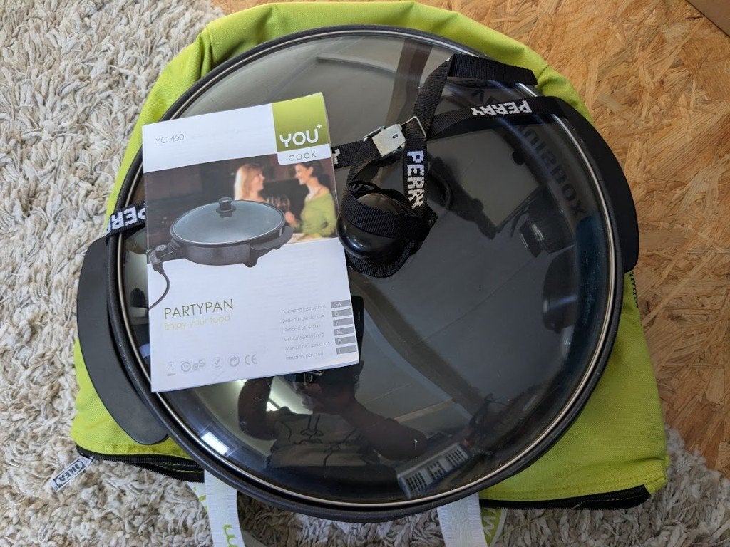 You cook partypan (camping), Ophalen, Zo goed als nieuw